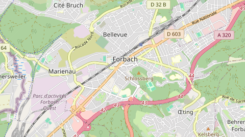 Carte de localisation de l'évènement