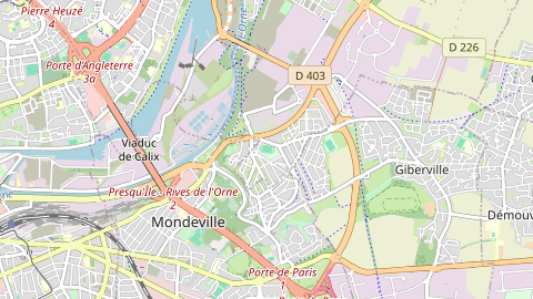 Carte de localisation de l'évènement