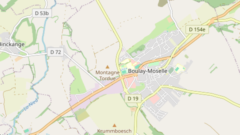 Carte de localisation de l'évènement