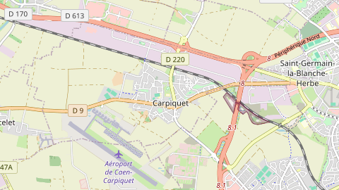 Carte de localisation de l'évènement