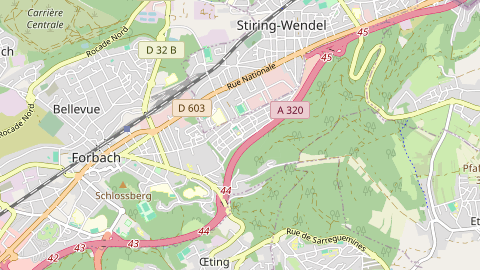 Carte de localisation de l'évènement