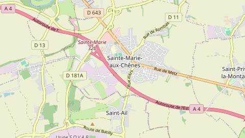 Carte de localisation de l'évènement