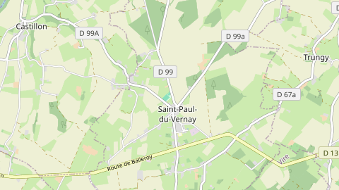 Carte de localisation de l'évènement