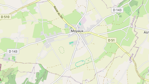 Carte de localisation de l'évènement
