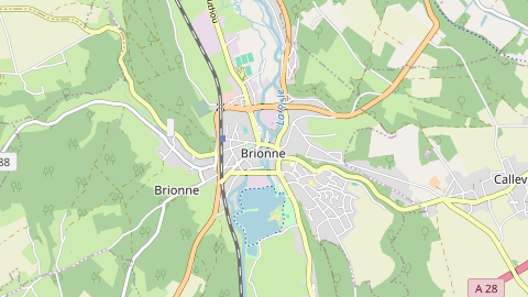 Carte de localisation de l'évènement