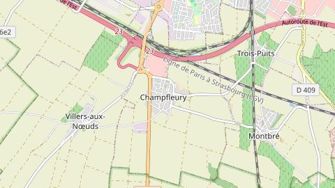 Carte de localisation de l'évènement