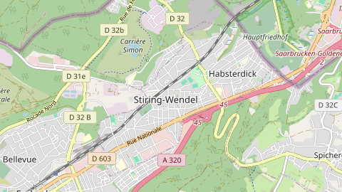 Carte de localisation de l'évènement