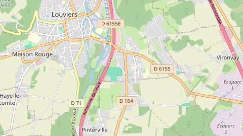 Carte de localisation de l'évènement