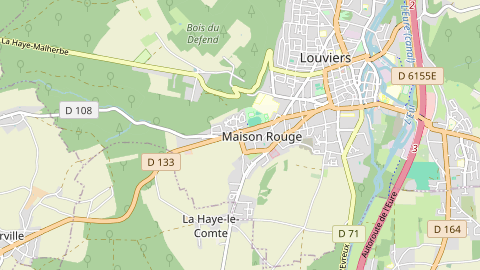 Carte de localisation de l'évènement