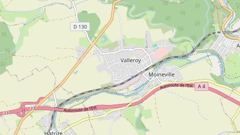 Carte de localisation de l'évènement