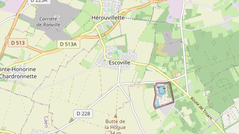 Carte de localisation de l'évènement