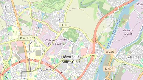 Carte de localisation de l'évènement