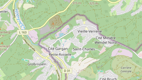 Carte de localisation de l'évènement