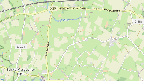 Carte de localisation de l'évènement