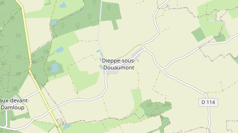 Carte de localisation de l'évènement