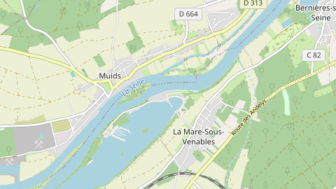 Carte de localisation de l'évènement