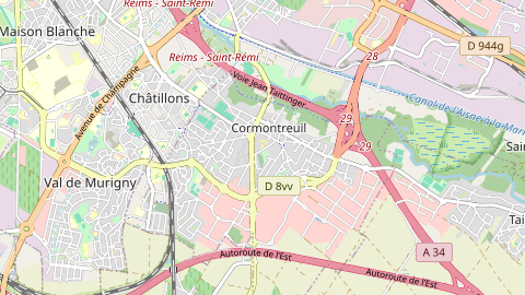 Carte de localisation de l'évènement