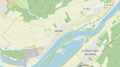 Carte de localisation de l'évènement