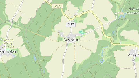 Carte de localisation de l'évènement