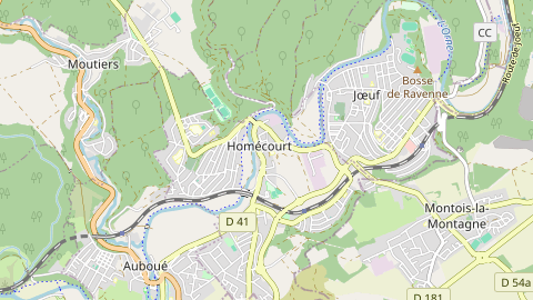 Carte de localisation de l'évènement