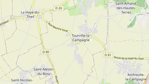 Carte de localisation de l'évènement