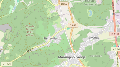 Carte de localisation de l'évènement