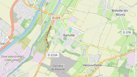 Carte de localisation de l'évènement