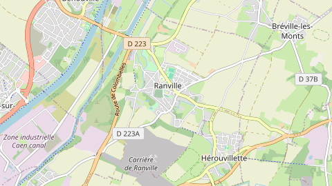 Carte de localisation de l'évènement