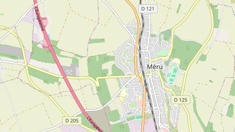 Carte de localisation de l'évènement