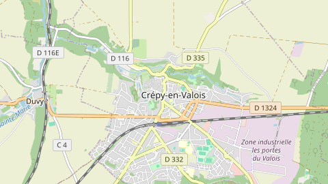 Carte de localisation de l'évènement