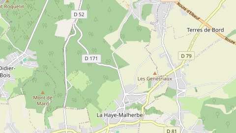 Carte de localisation de l'évènement