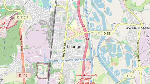 Carte de localisation de l'évènement