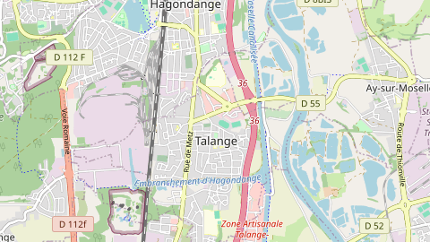 Carte de localisation de l'évènement