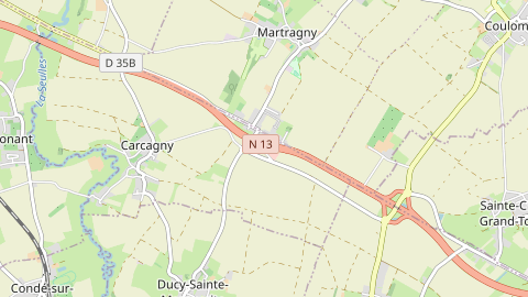 Carte de localisation de l'évènement