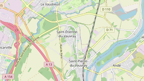 Carte de localisation de l'évènement