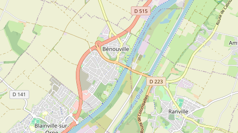 Carte de localisation de l'évènement
