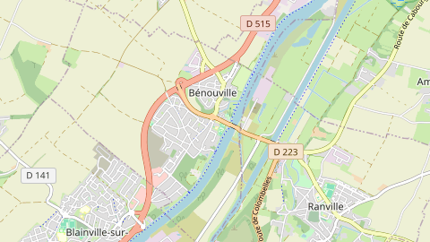 Carte de localisation de l'évènement