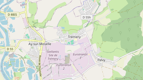 Carte de localisation de l'évènement