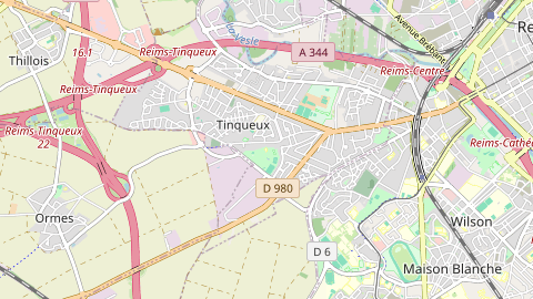 Carte de localisation de l'évènement