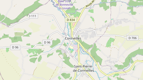 Carte de localisation de l'évènement