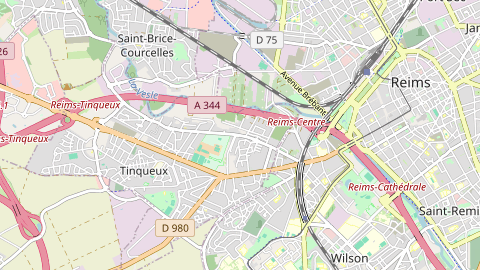 Carte de localisation de l'évènement