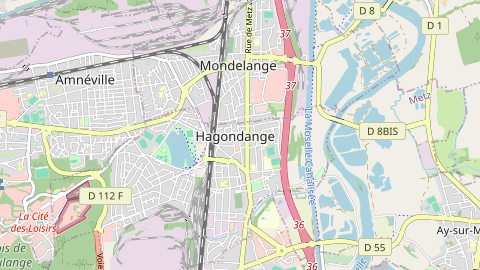 Carte de localisation de l'évènement
