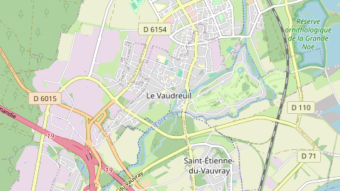 Carte de localisation de l'évènement