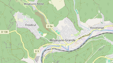 Carte de localisation de l'évènement