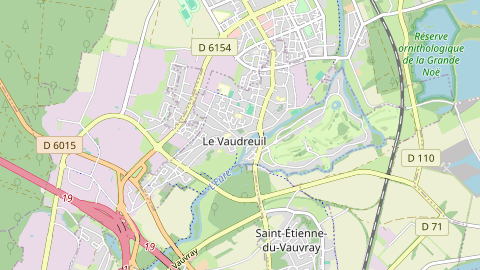 Carte de localisation de l'évènement