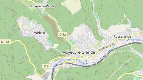 Carte de localisation de l'évènement