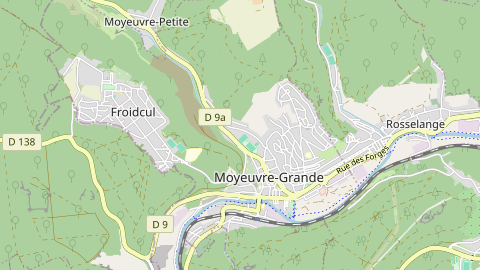 Carte de localisation de l'évènement
