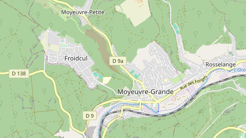 Carte de localisation de l'évènement