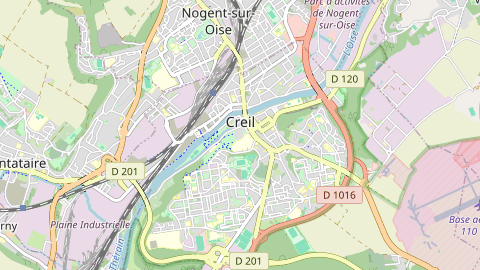 Carte de localisation de l'évènement