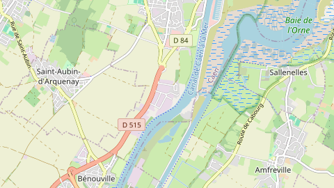 Carte de localisation de l'évènement